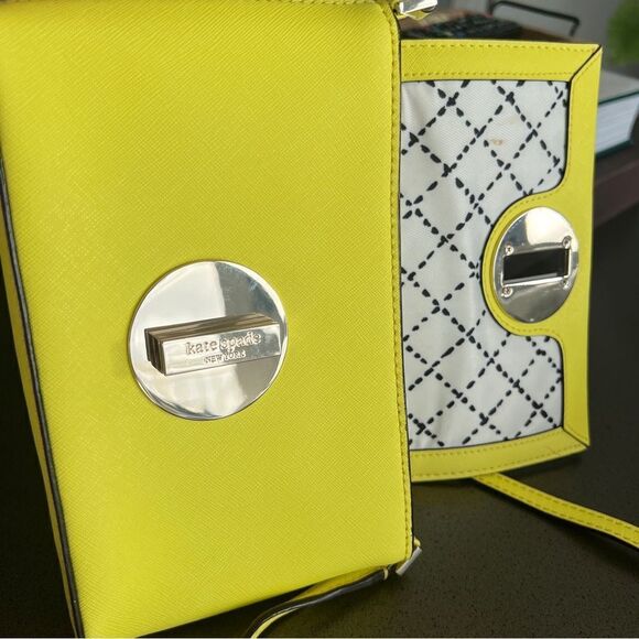 KATE SPADE New York Newbury Lane Sally Yellow Crossbody Bag - Picture 11 of 12